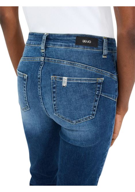 Jeans flare con bottoni gioiello Liu Jo | UF5040D461578539